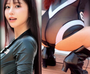 レースクイーンを関係者が昏睡姦したレイプ動画